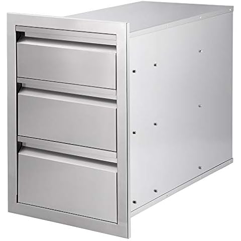 Seeutek Outdoor Kitchen Drawers Stainless Steel Cover