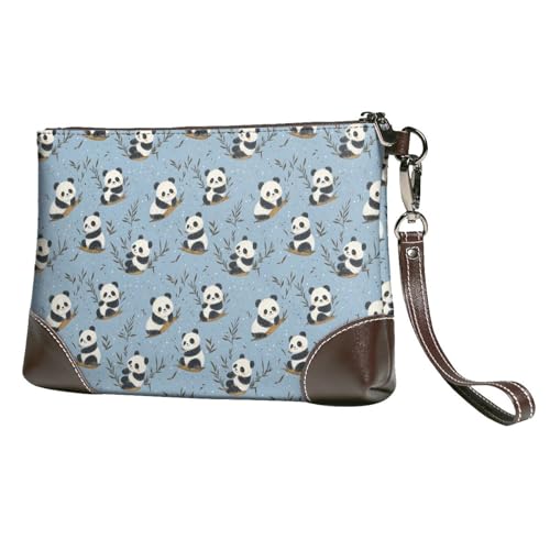 Petit sac à main panda en cuir pour vos sorties et virées citadines