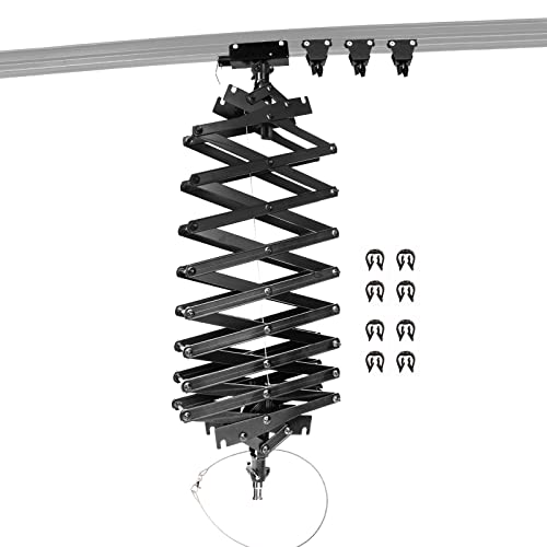 BOLLUMA Juego de rieles de techo de pantógrafo, soporte de pared para pantógrafo, accesorios para fotografía de estudio, fotografía, vídeo, focos
