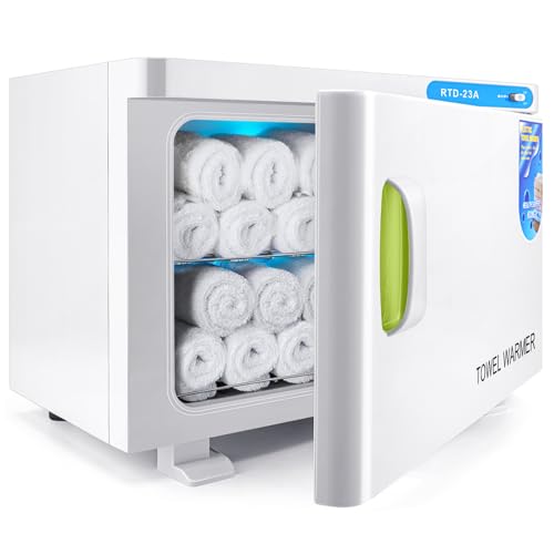 Hot Towel Warmer for SPA, Hot Towel Cabinet 23L, 2-in-1 Heated Towel Warmer for Facials Spa Estheticians Massage Salon Heats Up Quick Towel Heater