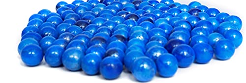 Image of Decorative Glass Marble Kanche Pebbles for Decoration & Kids Playing Kanche /goli Glass Marbles(Blue 950 Gram)