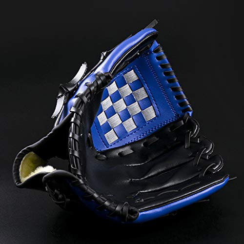 Jindduo Baseball Glove Softball Glove For Kids Youth Adult Training & Beginner, Softball Mitt Right Hand Throw, Left Hand Glove (11.5'', Blue) #TOP5