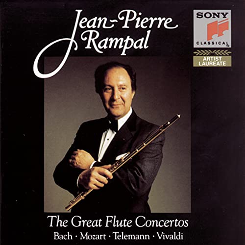 Play Bach/Mozart/Telemann/Vivaldi The Great Flute Concertos by Jean