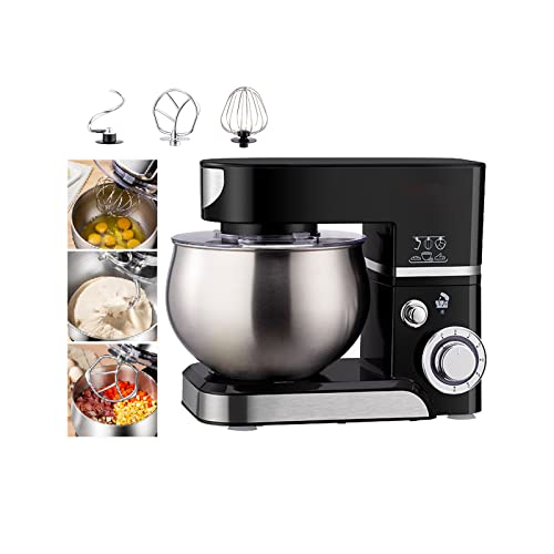 Küchenmaschine Knetmaschine Knet- und Rührfunktion 5L Edelstahlschüssel 1000W Multifunktional Inkl. Rühraufsatz…