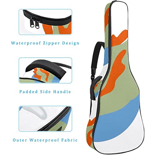 Housse de transport étanche pour guitare avec bandoulière réglable Motif abstrait moderne Femme, Multicolore 04, 42.9×16… - Les Beatles, Paul McCartney, John Lennon, RIngo Starr, George Harrison Housse de transport étanche pour guitare avec bandoulière réglable Motif abstrait moderne Femme, Multicolore 04, 42.9x16… – Image 5