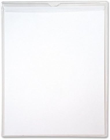 Anglers Sturdi-Kleer Vinyl Envelope with Flap - Letter - 8.5" x 11" - 10 / Pack - Clear