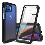 CBUS = Funda de Proteccion Total Anti-Golpes con Protector de Pantalla Incorporado Compatible con Motorola Moto G 5G Plus (Negro)