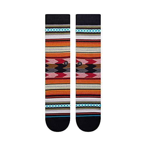 Stance Men's Baron Crew Socks (Large, Black)2