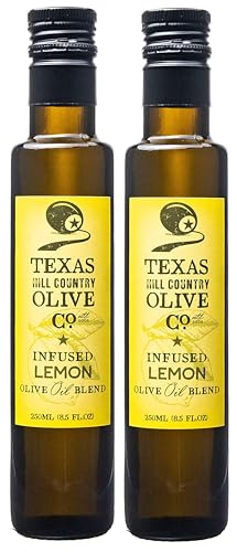 Texas Hill Country Olive Co Lemon Infused Olive Oil -