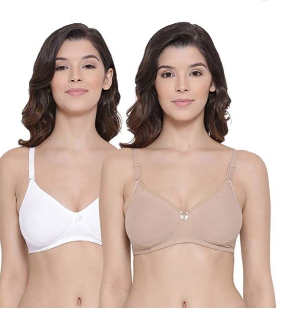 Image of Lyra Women's Non-Padded Secret Support Full Coverage Bra (Pack of 2)