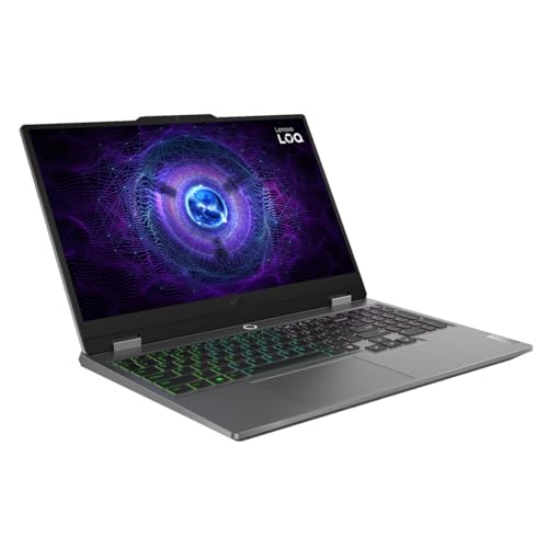 Image of Lenovo LOQ 15IRX9 Intel Core i5-13450HX 15.6 inch (39.6cm) 144Hz 300Nits FHD Gaming Laptop (16GB RAM /512GB SSD /Win 11 /NVIDIA RTX 3050 6GB Graphics /Office 24 /Luna Grey /2.38Kg), 83DV01A9IN