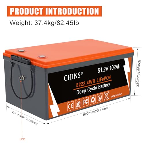 CHINS 48V 102Ah Conversion Kit