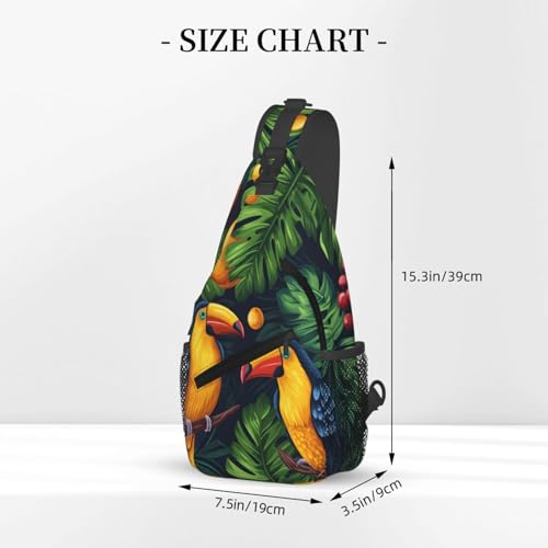 Bolso Sling Summer Lemon Tabbler Unisex Ligero de Viaje miniatura 3
