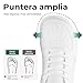 Imagen de SAGUARO Barefoot Mujer Zapatillas Hombre Ligeras y Cómodas Deportivas Casual Calzado Minimalistas Antideslizante Zapatos Descalzos para Diario Urbano Caminar Blanco Talla 44 EU