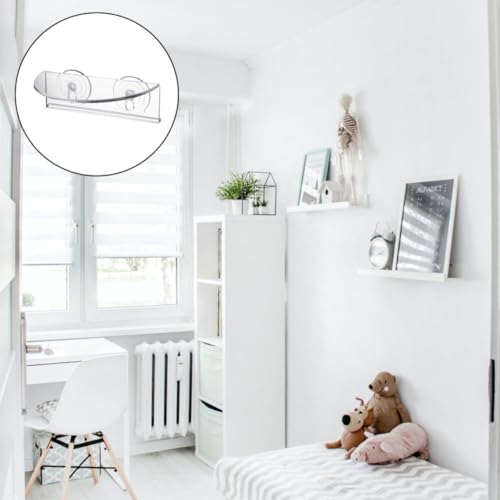 Estante para macetas de pared invisible de acrílico resistente al agua 6