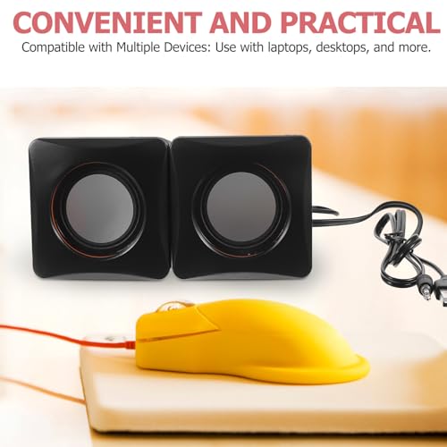 Mini altavoz USB para estudiar y trabajar en casa con soporte estable 7