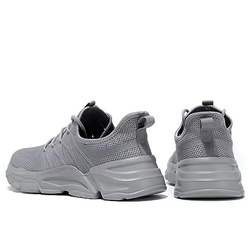 Image of Socviis Mens Slip On Running Shoes Athletic Walking Trainers Lightweight Breathable Mesh Tennis Sneakers