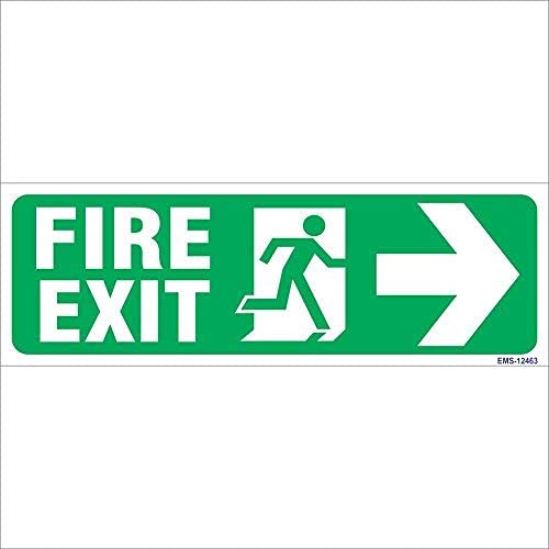 Amazing sign Night Glow Fire Exit Men Running With Arrow Sign Board (Pack of 3) (B0778H88W1) Amazon Price History, Amazon Price Tracker