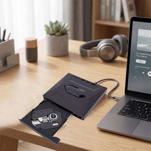 Lecteur DVD externe Type C USB 3.0 portable pour PC - 3