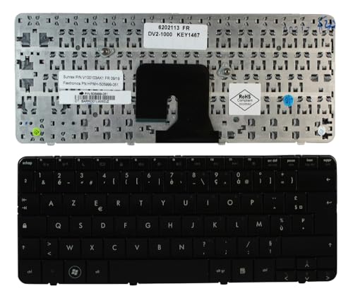 Teclado Francés HP dv2-1118ax Solución Teclas Rotas Power4Laptops