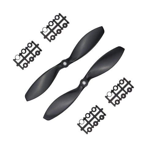 Tanikella Enterprises HD Propellers 7038(7X3.8) ABS Black Props 1CW+1CCW-1pair