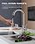 FORIOUS Kitchen Faucets with Pull Down Sprayer, Brushed Nickel, High Arc Single Handle Classic Stainless Steel Sink Faucet 1 or 3 Hole, Suitable for Farmhouse Camper Laundry Rv Bar
