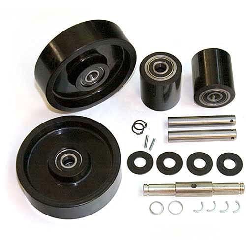 GPS Load Wheel Kit for Manual Pallet Jack - Fits Specific Uline Models