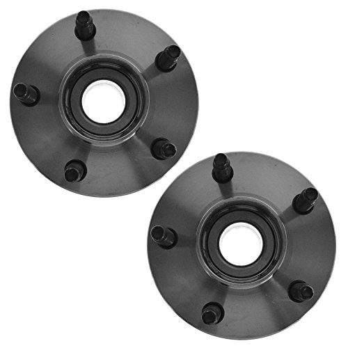 Image of TRQ 2 Piece Rear Wheel Bearing & Hub Assembly Set