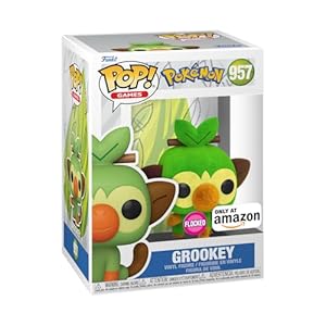 Funko Pop! Grookey Vinylfigur Flocked Amazon Exklusiv