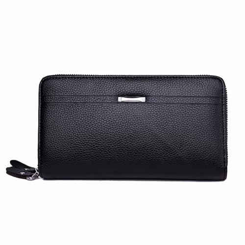 Belluvi Bag for Men, Leather Clutch for Men, Organizer Wrist Bag, Casual Clutch Bag for Men