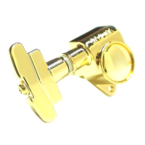 Grover Super Rotomatic Mécaniques d’accordage pour guitare Ratio 14:1 3 par côté Doré - Les Beatles, Paul McCartney, John Lennon, RIngo Starr, George Harrison Grover Super Rotomatic Mécaniques d'accordage pour guitare Ratio 14:1 3 par côté Doré – Image 3