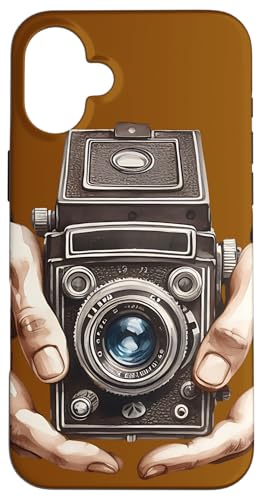 Vintage Brownie Appareil photo reflex analogique Coque pour iPhone 16 Plus