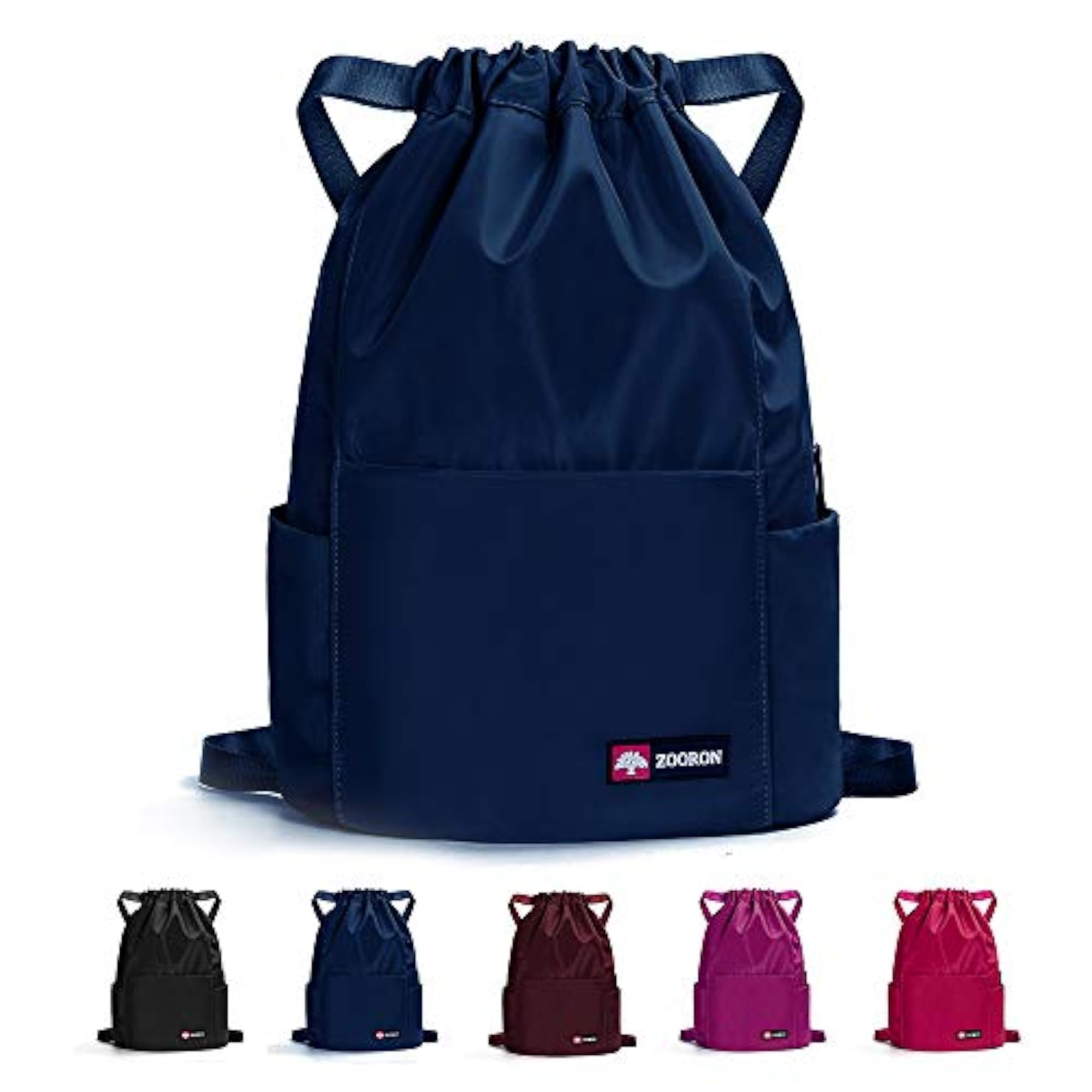 Waterproof Drawstring Gym Backpack, Mini Travel Daypack