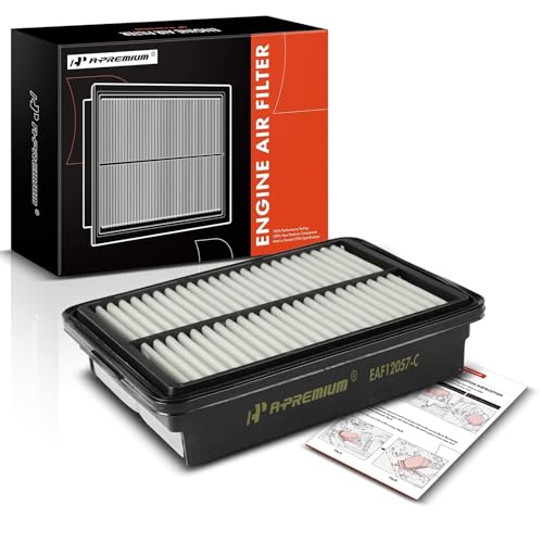 A-Premium Engine Air Filter Compatible with Hyundai Elantra(17-20), Kona(18-23), Veloster(19-21) & Kia Forte(19-23), Forte5(20-23), Soul(20-23) - 1.4L 1.6L 2.0L