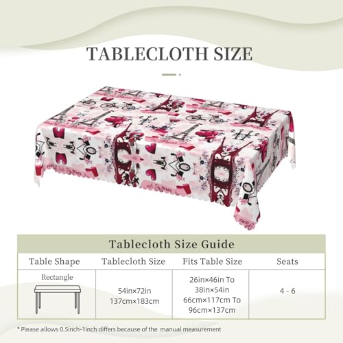 Nappe en dentelle carrée Paris avec couture classique pour table basse - 7