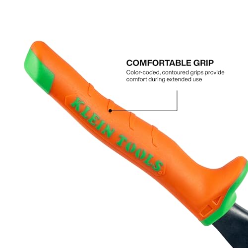Image of Klein Tools 1201R Metal Shears, Aviation Snips, Right Curvature