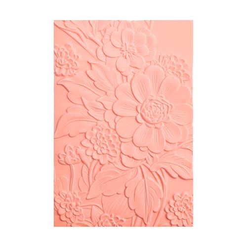 3D Embossing Folder for Card Making Texture Fades Blossom Bloom F...