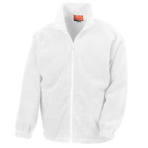 Result Veste en polaire anti-boulochage pour homme - blanc - Medium