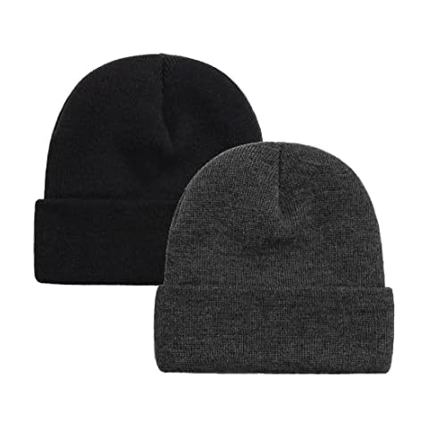 Slouch Beanie Hat - Quanhaigou Soft & Cozy Daily Beanies Unisex Thin Star Skull cap - Grey Cover