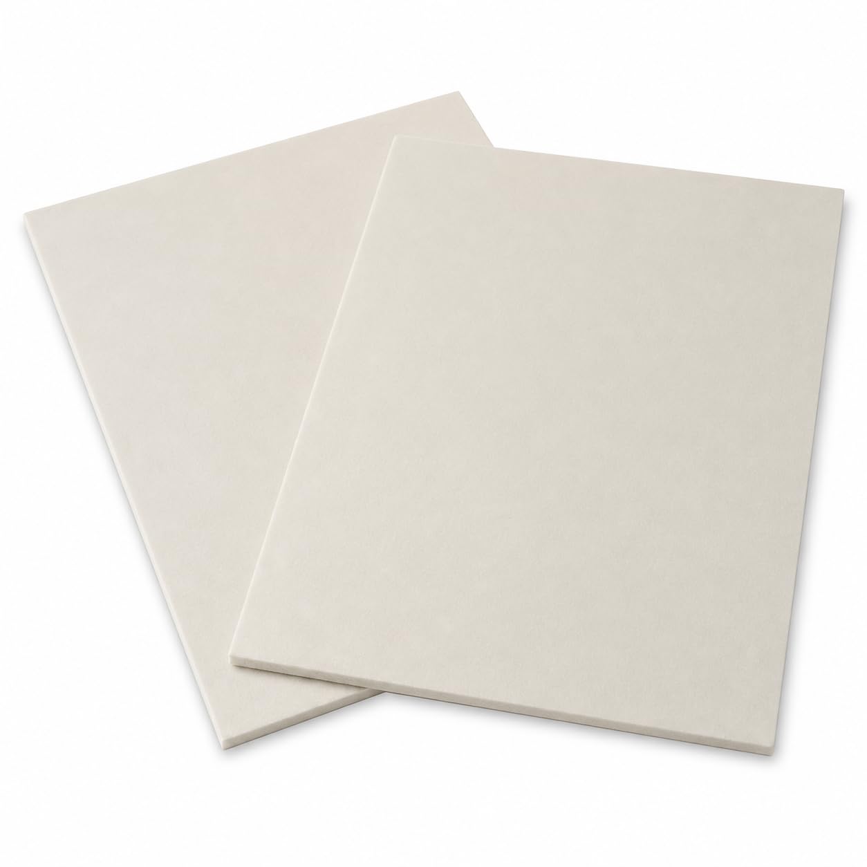 210X297mm Ceramic Fiber Gasket Paper, DIY Gasket Sealing Material For Flue Pipe Stove Chimney Glass, Fireproof Insulation Sheet, Heat Resistance Up To Approx 1260 °C(2PCS)