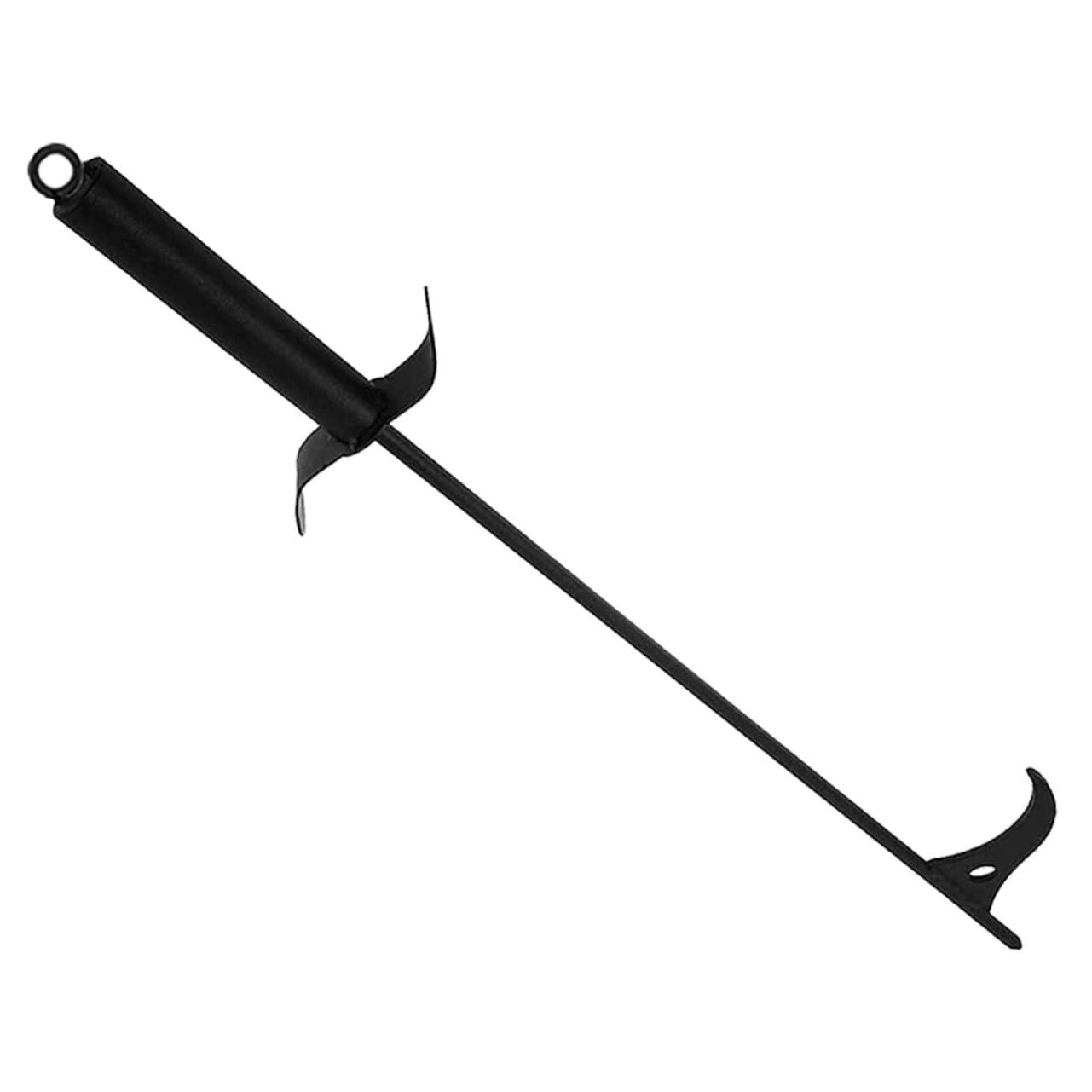 Tisonnier en acier robuste BESPORTBLE de 60 cm pour accessoires de cheminée durables