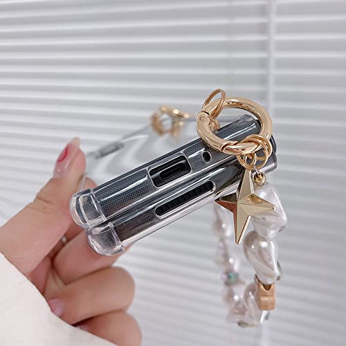 Perle main chaîne miroir antichoc coque Samsung Galaxy Z Fold 4 protection - 3