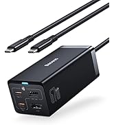 Baseus USB C Charger 67W & Hub 4-in-1 Charging Station - Fast Charging & Data Transfer Docking St...