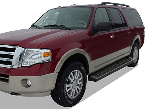 Estribos negros de 6 pulg APS para Ford Expedition EL 07-17 miniatura 2