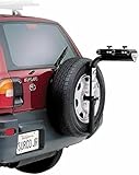 Surco BT300 3-Bike Spare Tire Mount Bike Rack with Integrated Lock; Black Finish