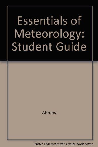 Essentials of Meteorology 0534572049 Book Cover