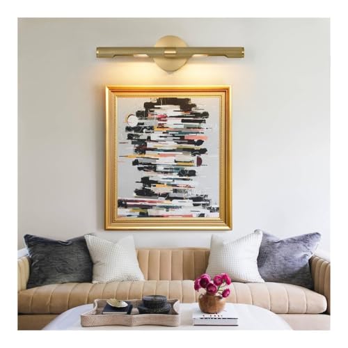 Lámpara de pared de latón para pasillos y salones con cuadros decorativos 4