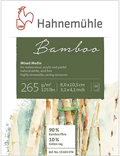 Hahnemühle Bamboo Çok Amaçlı Sanatsal Blok 265 g 30x40 cm 25 Yaprak Hahnemühle Bamboo Çok Amaçlı Sanatsal Blok 265 g 30x40 cm 25 Yaprak