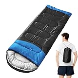 Saco de Dormir para Adultos | Suministros de Camping Cálidos | Saco De Dormir Portátil Y Cálido,para Preparacionistas Supervivientes Viajeros Supervivencia en la Naturaleza Clima Inesperado Desastre