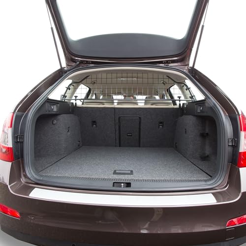 Travall Guard Compatible With Skoda Octavia Estate 2012-2020 TDG1404 - Vehicle-Specific Dog Guard Luggage Barrier Load Separator